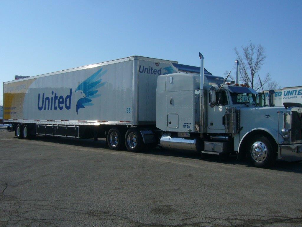 Corrigan Logistics United Van Lines truck